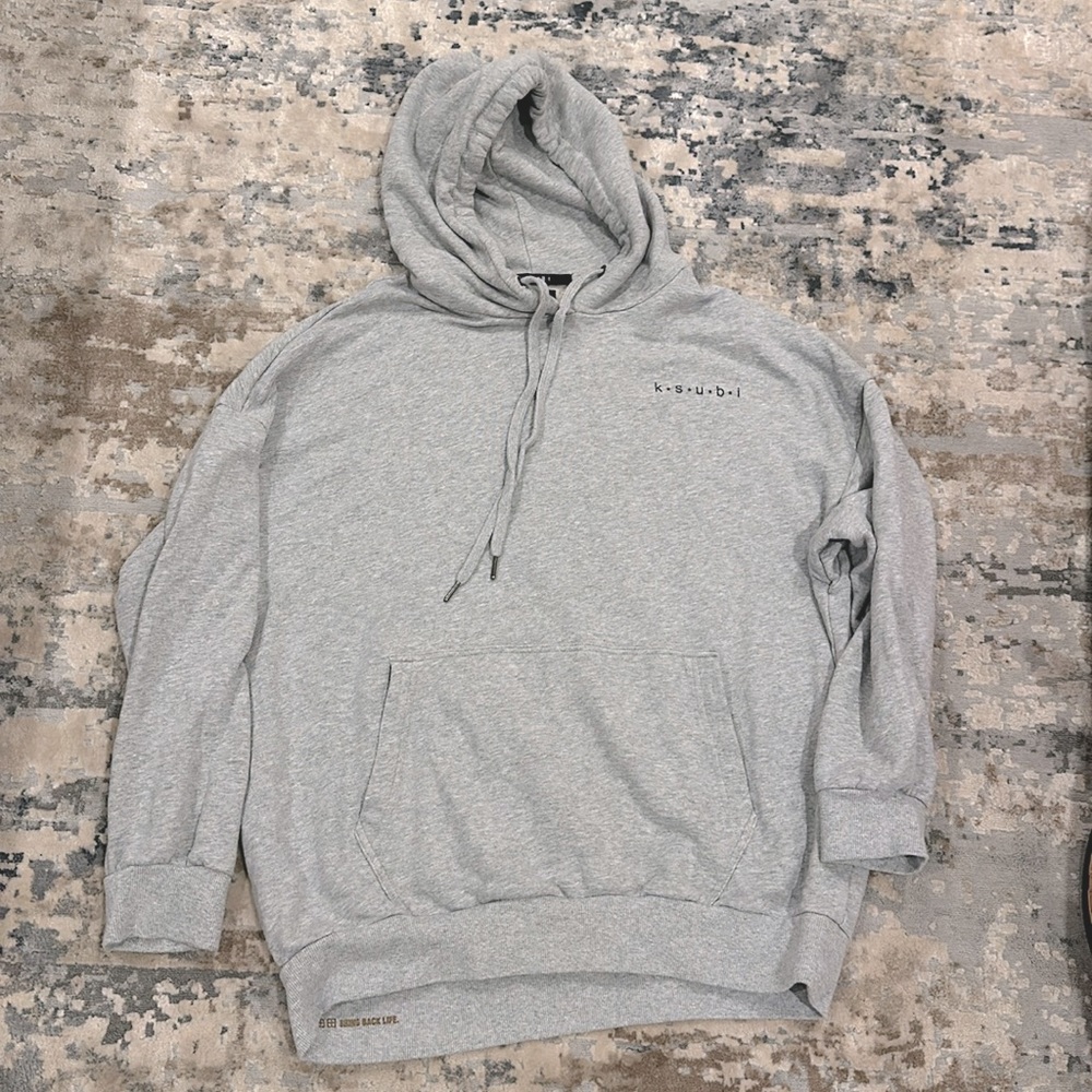 EUC Ksubi oversized hoodie